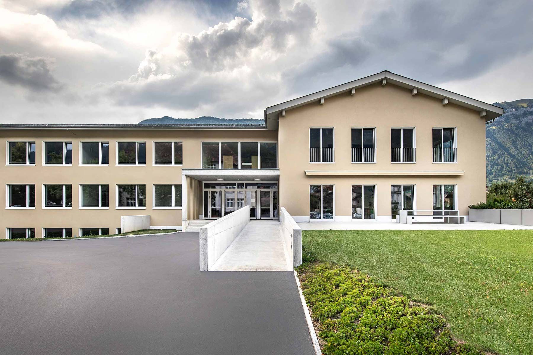 Bild: Erweiterung und Sanierung Schule Bönigen