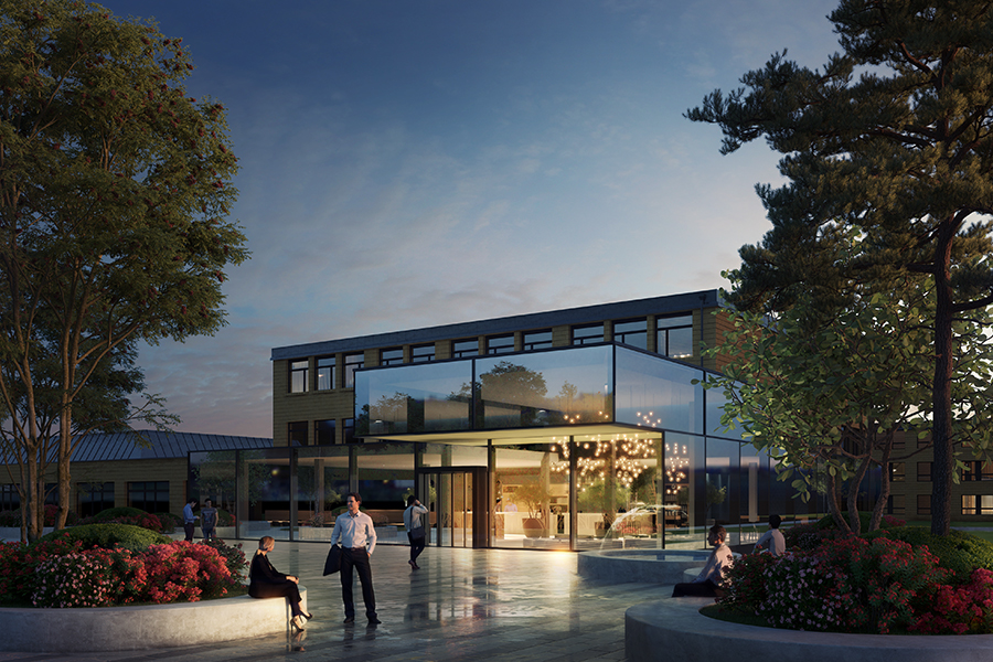 Bild: Wettbewerb Hotelfachschule Thun
