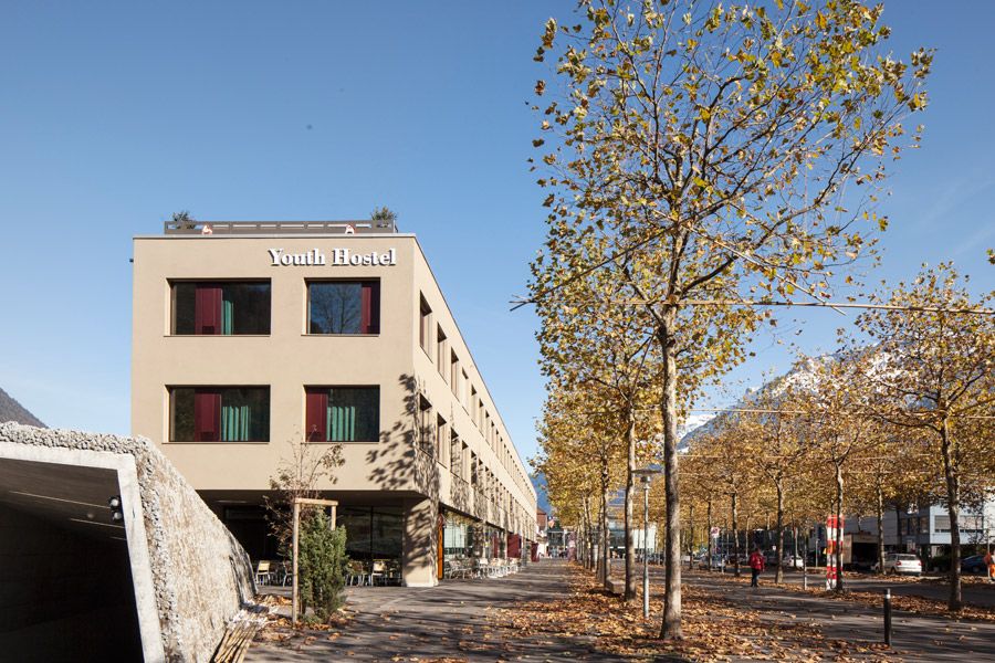 Bild: Neubau Jugendherberge Interlaken