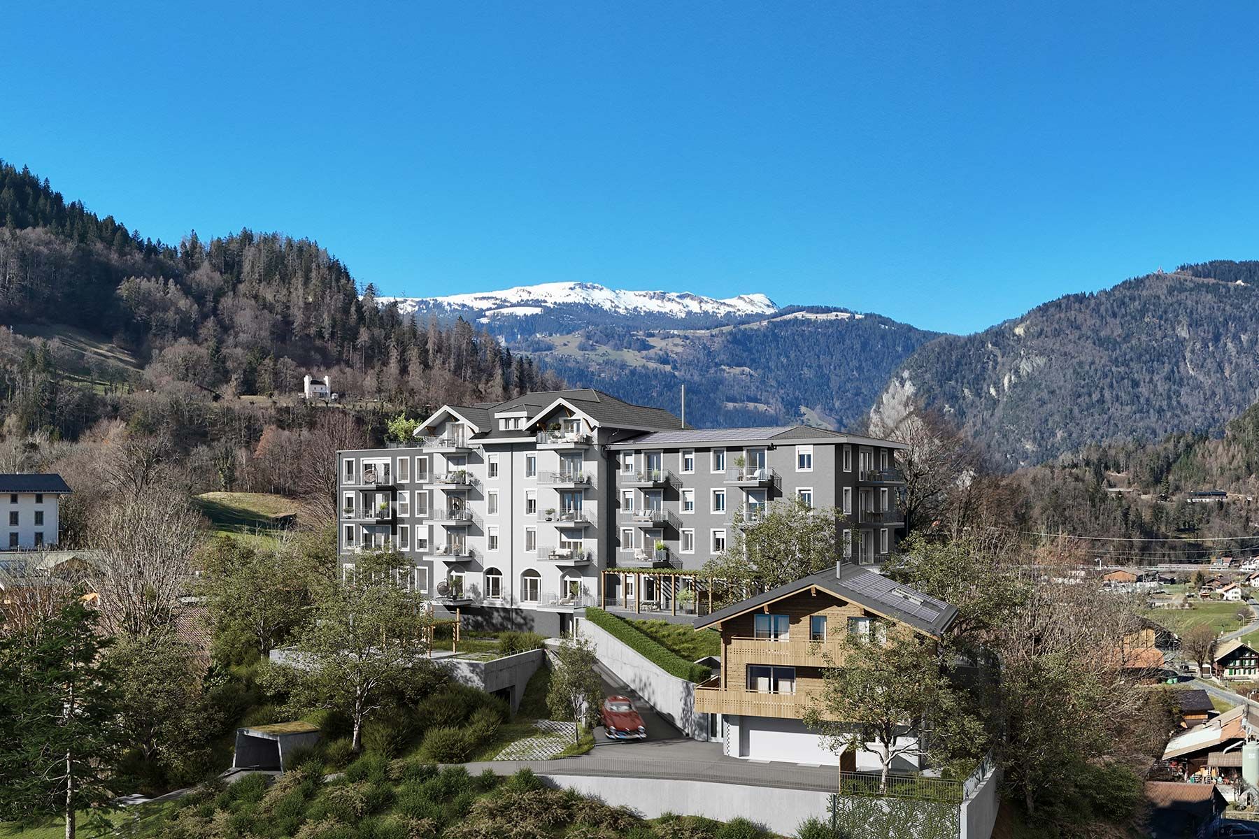 Bild: Umbau Hotel Schönbühl